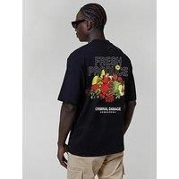 Criminal Damage Fresh Produce T-Shirt - Black