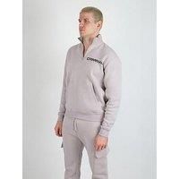 Criminal Damage Olympus Track Top - Light Grey