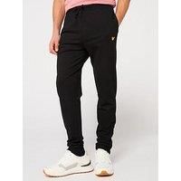 Lyle & Scott Sports Fly Fleece Trackies Jet Black M