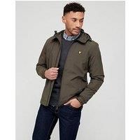 Lyle & Scott Zip Through Hooded Jacket Olive S