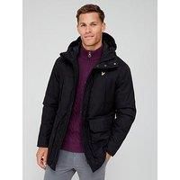 Lyle & Scott Lyle & Scott 2.0 Microfleece Parka - Black