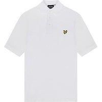 Lyle & Scott Boys Short Sleeve Polo Shirt - White