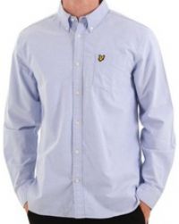 Lyle and Scott Lyle & Scott Plain Oxford Shirt Riviera