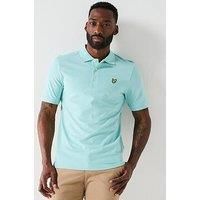 Lyle & Scott Men's Plain Polo Shirt, Blue