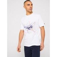 Lyle & Scott 3D Line Graphic T-Shirt - White
