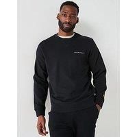 Lyle & Scott ML2004VI Mens Loopback Embrodiered Script Crew Neck Sweatshirt XL