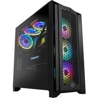 PCSPECIALIST iCUE 200 Gaming PC - Intel Core i7, RTX 4070 Ti SUPER, 1 TB SSD, Black