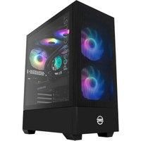 PC SPECIALIST Flux 610 Gaming PC - AMD Ryzen 7 7800X3D, RTX 5070, 1 TB SSD, Wndows 11 Home, Black