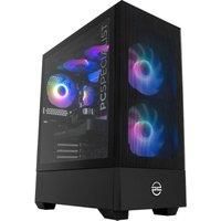 PCSPECIALIST Flux 350 Gaming PC - AMD Ryzen 7, RTX 5060 Ti, 1 TB SSD, Black