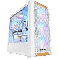 Pcspecialist Fusion Luna 40 Gaming Desktop - Amd Radeon Rx 9070 Xt, Amd Ryzen 7, 32Gb Ram, 2Tb Ssd - White