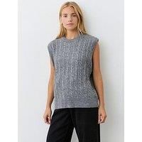 Finery Primrose Vest - Grey
