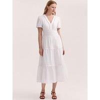 Finery Wren Dress - White