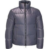Grid Paxton Purple Down Jacket