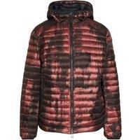 Abstract Airframe Lava Red Down Filled Jacket