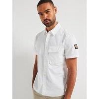 Belstaff Scale Short Sleeve Shirt - White