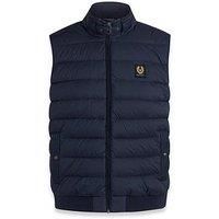 Belstaff Circuit Lightweight Padded Gilet - Navy