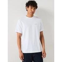 Belstaff Alloy Linear Left Chest Logo T-Shirt - White