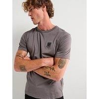 Belstaff Left Chest Patch Logo T-Shirt - Dark Grey