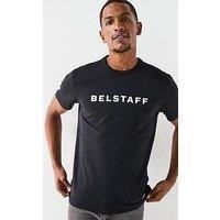 Belstaff Linear Logo T-Shirt - Black