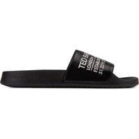 Ted Baker Aziell Slip-On Black Synthetic Mens Sliders 260335_JET_BLACK