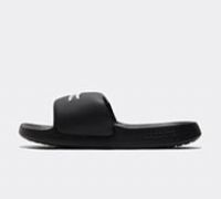 Lacoste Men/'s Serve 1.0 123 1 CMA Sliders, 6 UK, Black White