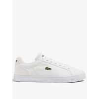 Lacoste lerond bl textile trainers in white