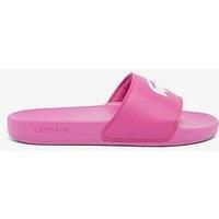 Lacoste Serve Slide 0.0 Sandals in Pink