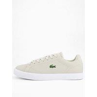 Lacoste Lerond Set Gold Croc Trainers - Natural
