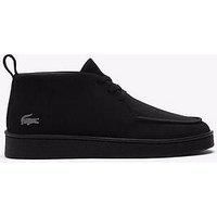 Lacoste Baseshot Chukka Boots in Black