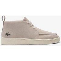Lacoste Baseshot Chukka Boots in Light Grey