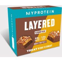 Layered Protein Bar - 6 x 60g - Chocolate Peanut Pretzel