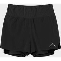 Women's Talus 2-in-1 Running Shorts, Black