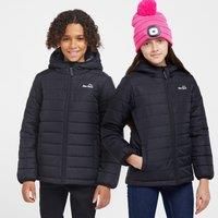 Peter Storm Kids' Blisco II Hooded Insulated Jacket, Black