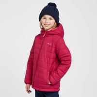 Peter Storm Kids' Blisco II Hooded Insulated Jacket, Pink
