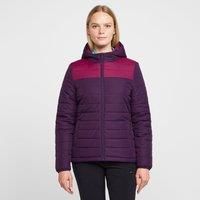 Peter Storm Women/'s Blisco II Insulated Jacket with Hood and 2 Pockets, Ladies Winter Coat, Outdoors, Travelling, Camping, Trekking, Hiking and Walking Clothing, Purple, Purple, 8