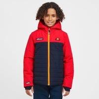 Kids' Snowdino Baffle Ski Jacket, Red