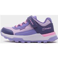 Berghaus Kids' Galactic Low Waterproof Walking Shoe, Purple
