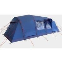 Berghaus Air 800 Nightfall Air Tent with 2 Darkened Bedrooms and Spacious Living Area, 8 Man Tent, Inflatable Tent for 8 People, Camping Equipment