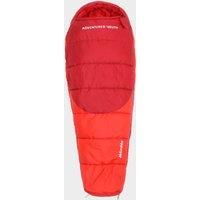Eurohike Youth Adventurer Mummy Sleeping Bag with Compression Bag, 2-3 Season Sleeping Bag for Kids, Camping Equipment, Red, One Size