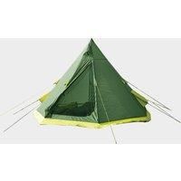 Eurohike Easy to Pitch Teepee Tent for 4 People, Camping Tent, Festival Tent, 4 Man Tent, Camping Equipment, Green, One Size