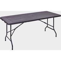 HI-GEAR Richmond 6ft Folding Table, Brown