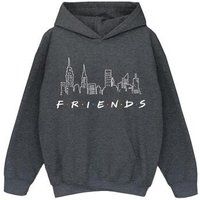 Friends  BI7440  girls's Children's Sweatshirt in Grey