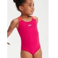 Speedo Infant Girls Learn To Swim Medalist - Pink