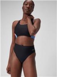 SPEEDO Solid Hi Waist Bikini Bottom XL