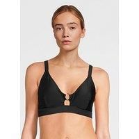 Speedo Womens Shaping Triangle Top - Black