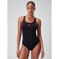 Speedo Womens Hyperboom Splice Muscleback - Black