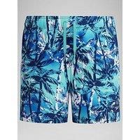 Speedo Boys Digi Printed 13 Watershort - Turkish Sea - Blue