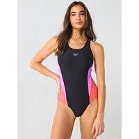 Speedo Womens Colourblock 20 - Neon Violet