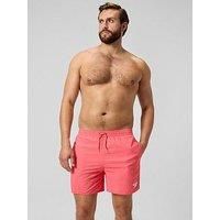 Speedo Men/'s 16 Inch Watershort Swiming Trunks| Quick Dry, Comfortable Fit, Clasic Style, Drawstring Waist, Coral Sands, XS