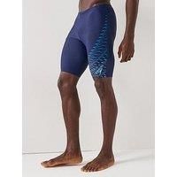 Speedo Mens Medley Logo Jammer - Navy